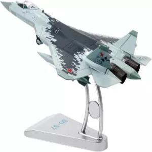 러시아 Su-57/T-50 합금 4세대 전투기 시뮬레이션 모델 장식 취미 플레이게임 키트용 ZFQSEXTWT 172