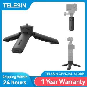 TELESIN 미니 소형 퀵 릴리스 범용 삼각대 핸드 그립 GOPRO호환 ta360 DJI호환 Osmo 액션 카메라용 1/4 나