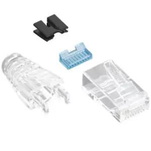 LS전선 RJ-45 커넥터 CAT.6 UTP LS-MP-UC6-RJ45-TR-A6 투명/100개