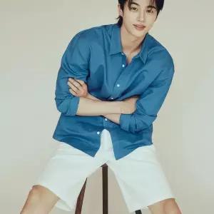 [지오다노][AK수원점] [지오다노] 남자 여름 코튼 버뮤다 반바지 552010