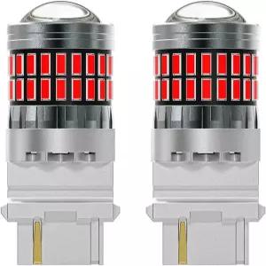 오프라 LED 턴 시그널 전구 800루멘 6W DC 12-60V 캔버스 호환 화이트 옐로우 레드 4014 칩 1156 1157 3157