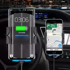 듀얼고속 무선충전 거치대 [W6DB38B]