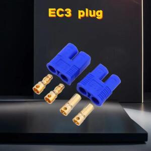 5개 에어로모델링 EC3 플러그 3.5mm 바나나 헤드외장 포함 배터리 모터 커넥터 자동차 모델링용
