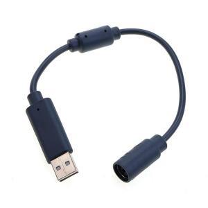 XBOX 호환 호환 360 게임 컨트롤러 용  그레이 블랙 마그네틱 링 핸들 연결 변환 라인 USB 분리형 케이블