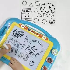 브레드이발소 컬러매직보드 놀이교육 놀이학습 창의력장난감 칼라보드 어린이칠판