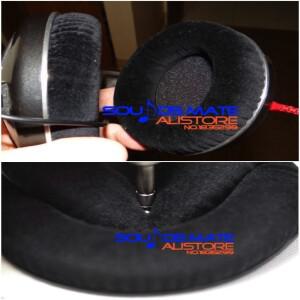 Sennheiser HD520 II 라이너 헤드폰 용 벨벳 교체 이어 패드 쿠션