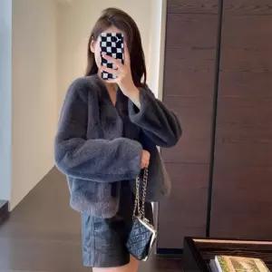 여성 겨울 코트 무지 반코트 털 하프 따뜻한 울하프 여자 롱코트 패딩
