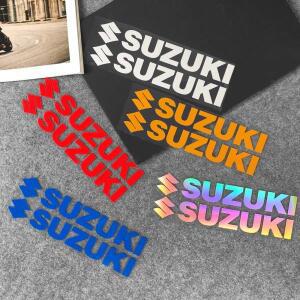 스즈키 레이싱 스티커 모토 자동차 바디 범퍼 윈도우스 바이크 오토바이 PC 노트북 벽 비닐 데칼 튜닝 액세