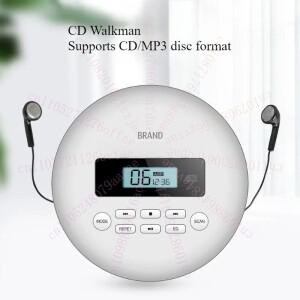 휴대용 CD 플레이어 영어 리피트 기능 MP3 음악 블루투스