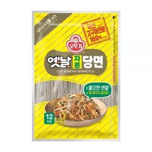 오뚜기 당면 국산 고구마전분 옛날 자른당면 한식 300g MNS