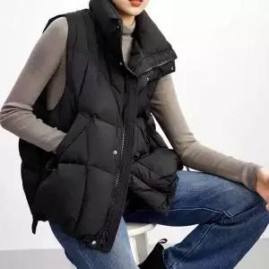 [하프클럽/]패딩 여성빅사이즈 김장조끼 데일리아우터