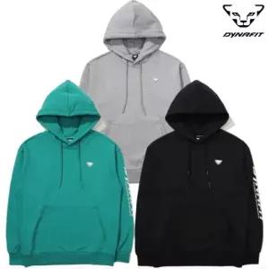 다이나핏 면혼방 베이직 원단으로 간절기 데일리 에 적합한 남여공용 후드티 YUP24201GJ 159893