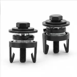 lronSafex 헤드라이트 장착 개스킷 및 클립 2피스 세트 - 2013-2018 램 1500/2500/3500/4500/5500 모델