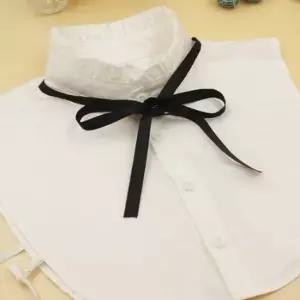 넥케이프 레이어드 목카라 셔츠형 블라우스 가짜 카라 도구 DO0105 손목커프스 커프스