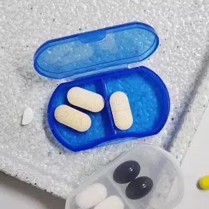 미니 알약 케이스 2칸