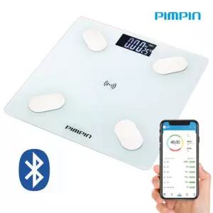 블루투스 체지방 체수분 체중계 180kg 스마트 건강 관리 측정기