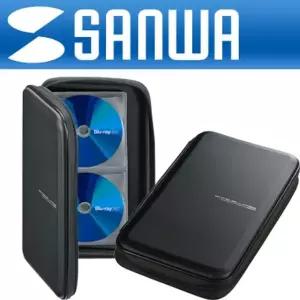 강원전자 산와서플라이 블루레이 지원 세미하드 CD/DVD 케이스(56매/블랙) FCD-WLBD56BK