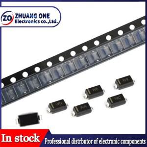 100Pcs SMD 제너 다이오드 1206 BZT52C 4V7 5V1 5V6 6V2 6V8 7V5 8V2 9V1 10V 12V 15V 16V 18V 20V 24V 27V