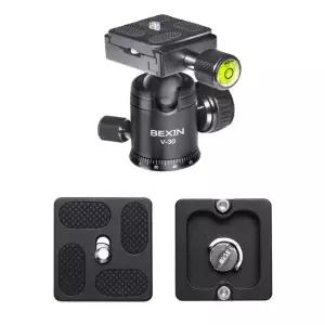 삼각대 헤드 합금 미니 플레이트 DSLR 카메라 40mm 퀵 릴리즈 거치대 스탠드 브라켓
