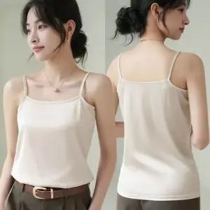[아트박스]/블카마켓 찰랑 실키 새틴 여성 끈 나시 민소매 여자 여름 냉감