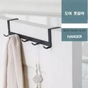 도어훅 708ZBU83 무타공 공간활용 문에거는 행거 문걸이 도어 후크행거 다용도걸이