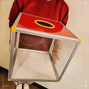 추첨박스 응모상자 생일 케이스 연말모임 관공서 뽑기함 이벤트용품 행운 동호회 학교 대형