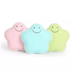 휴대용손난로 위플 스마일 별모양 충전식 USB 손난로 핑크