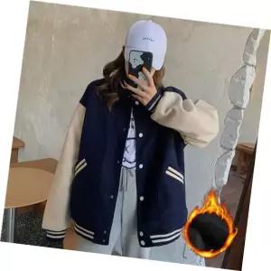 야구점퍼 여성 2컬러 기모 J021 LK