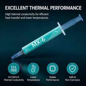 ARCTIC MX-4 (2g/4g/8g) CPU 그래픽 카드 노트북용 최고 성능 서멀 페이스트