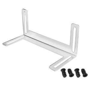 PC 수냉식 라디에이터 지지 브래킷 120mm 팬 방열판 마운트 검정색