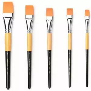 화홍 평붓 구성붓 950F 8호 -44491/미술붓/납작붓/그림붓/화홍평붓/화홍납작붓/미술용붓/다용도붓