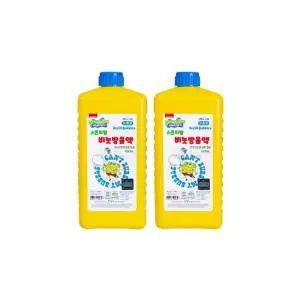 월성 스폰지밥 비눗방울 850ML 리필액 일반용 버블건/비누방울/리필/비누방울액/비눗방울액/유아/놀이