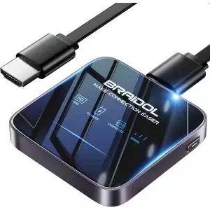 2027 업그레이드된 무선 HDMI 디스플레이 동글 어댑터 스마트폰에서 수신기 스트리밍 미디어
