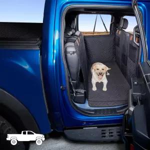개를 위한 ABE 트럭 바닥 커버 뒷좌석을 카시트 시트 해먹 반려동물 F150/RAM1500/실버라도