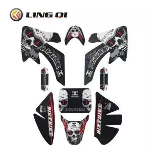 CRF 50cc 핏 먼지 자전거 레이싱 Kohis Paster 용 오토바이 데칼 스티커