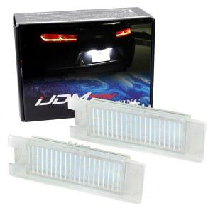 iJDMTOY 제논 화이트 3W 풀 LED 번호판 조명 키트, 2014-24 카마로, 2013-15 말리부, 2011-15 볼트, 2016년 이후 크루즈와 호환, 18-SMD 및 CAN 버스 오류 없음