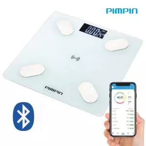 핌핀007 블루투스 체지방 180kg 체수분 체중계