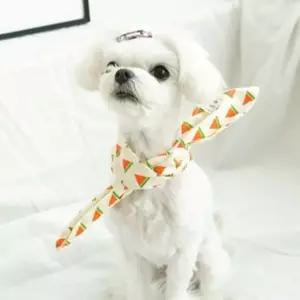 고양이 강아지 S 스카프 악세사리 케이프 애견 목도리 용품 2색 개악세사리