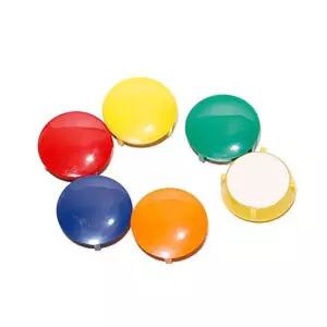 칼라자석(지름32mm 20입)문구 교재류 자석류/자석/학습용/원형/교구/학습/교재용