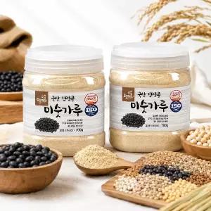 [토종마을]국산 12곡 검정콩미숫가루 700g X 2개