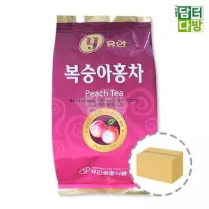 (무배) 유안 자판기용 복숭아홍차 900g 1BOX (12개입)