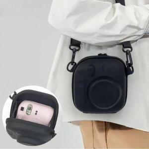 Fujifilm Instax Mini 7 8/9/11/12/40 카메라 가방 EVA 유니버셜 하드 케이스 보관 어깨 끈이포함 필름