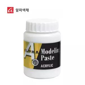 아크릴물감 알파 모델링 페이스트 500ml 화방용품 미술 질감 표현재 모델링페이스트 재료