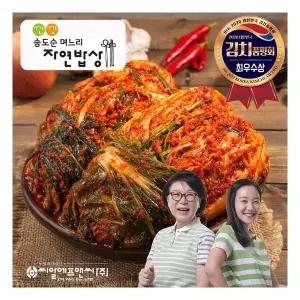 리브하우스 깐깐 송도순 포기김치 10kg 953655