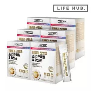 [NS홈쇼핑]라이프허브 패밀리 산양유 초유 단백질&유산균 6세트(2g x 180포) 6개월분..[36082703]