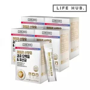 [NS홈쇼핑]라이프허브 패밀리 산양유 초유 단백질&유산균 5세트(2g x 150포) 5개월분..[36082798]