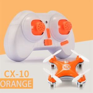 TCE RC 쿼드콥터 Cx10 미니 소형 원격 제어 드론 2.4G 4CH LED 전자 헬리콥터 전기 비행기 -B