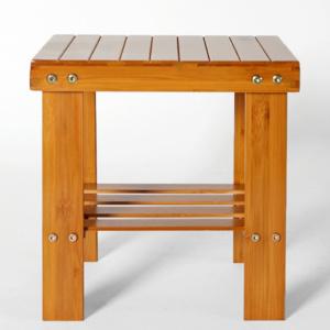 Dy93 스툴 겸 화분 받침대 32x24x34 원목 정리대 식물 선반 다이 진열대 거치대 다육이 화분대 거실 난다이