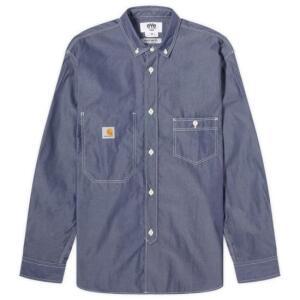 와타나베 준야 긴팔 셔츠 WMB903INDIGO DOM