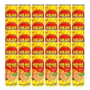 롯데칠성 쌕쌕 오렌지 240ml 30캔 무료배송
